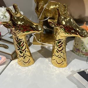 Home decor - Gold giraffes
